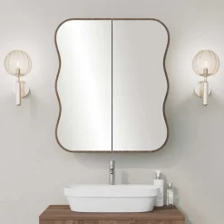 Emob Spiegelkast Woody Fashion - 50 x 12 x 45 cm - Walnut-design