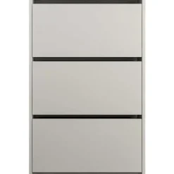 Emob Woody Fashion Schoenenkast - 18mm Dik, 70x109x25cm - Wit