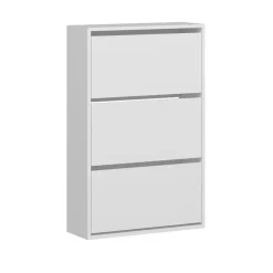 Emob Woody Fashion Schoenenkast - 18mm Dik, 70x109x25cm - Wit