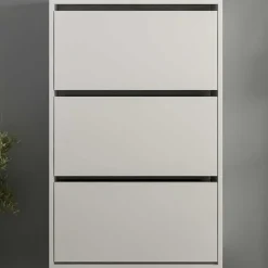 Emob Woody Fashion Schoenenkast - 18mm Dik, 70x109x25cm - Wit