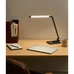 ENIF - Bureaulamp LED - Zwart - Aluminium/Synthetisch materiaal