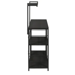 ERRO Keukenrek - opbergrek keuken - 90x40x132cm - zwart