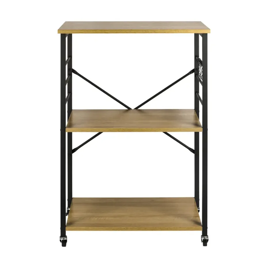 ERRO Serveerwagen - keukentrolley - 60x40x89 cm