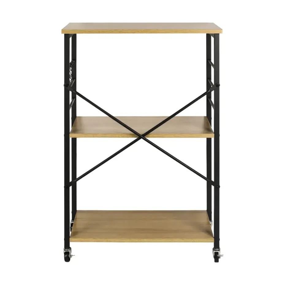 ERRO Serveerwagen - keukentrolley - 60x40x89 cm