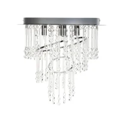 ESMELLE - Kroonluchter - Zilver - ⌀ 35 cm - Kristal