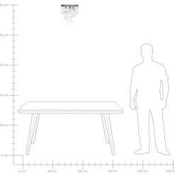 ESMELLE - Kroonluchter - Zilver - ⌀ 35 cm - Kristal