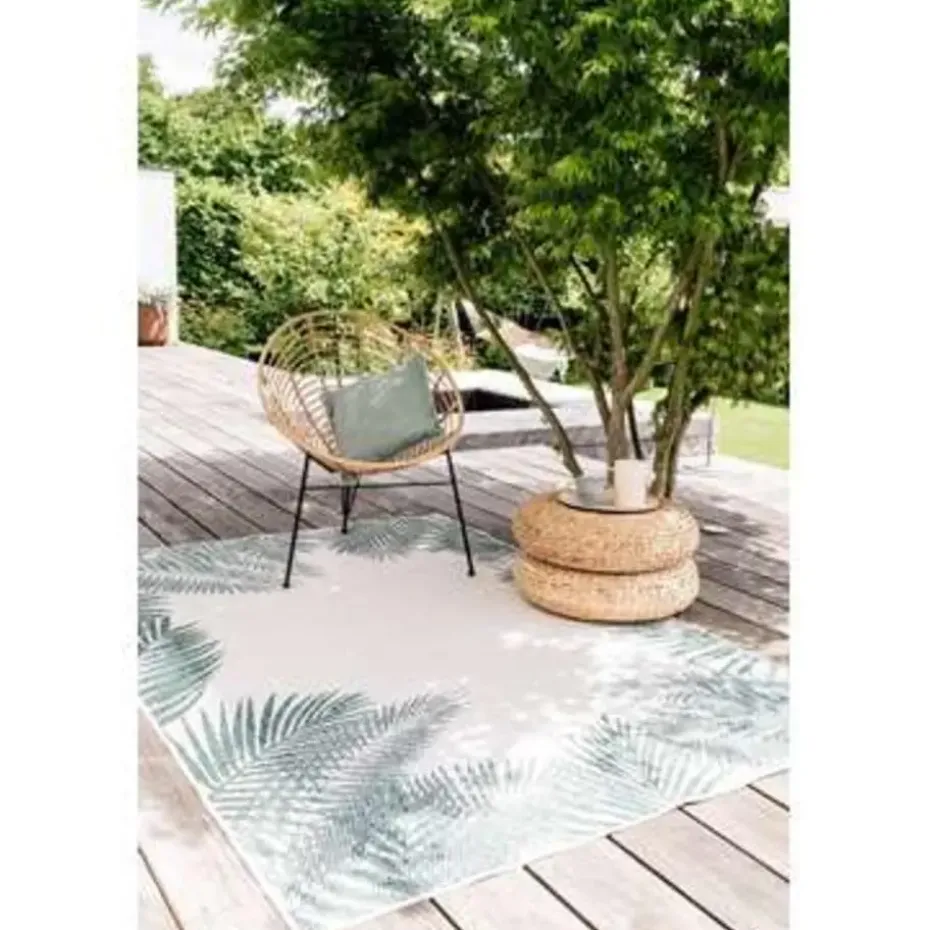 Eva Interior Buiten vloerkleed - Leaf - Groen - 200x290 cm