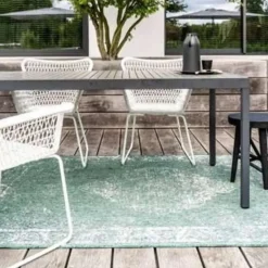 Eva Interior Buiten vloerkleed - Sage- Groen- 160x230 cm