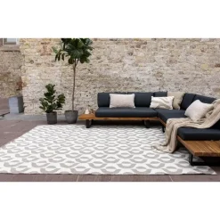 Eva Interior Buitenkleed Esta Naturel/wit - 340 x 240 cm