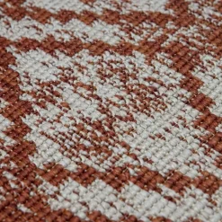 Eva Interior Buitenkleed Rond Frost - Roest - dubbelzijdig 200cm