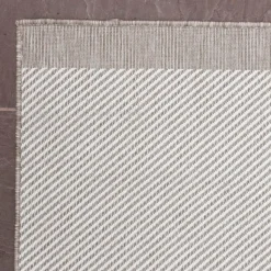 Eva Interior Buitenkleed Border Naturel/wit - 290 x 200 cm