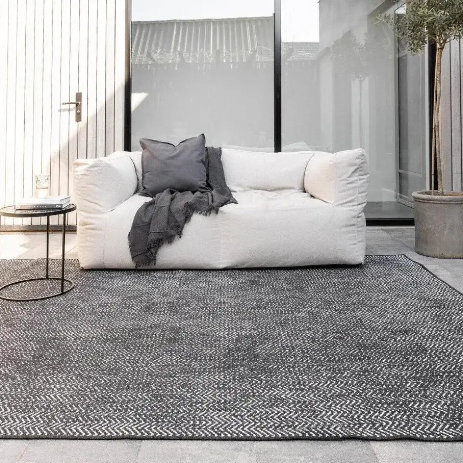 Eva Interior Buitenkleed Dahl Buitenkleed 280x380 Zwart