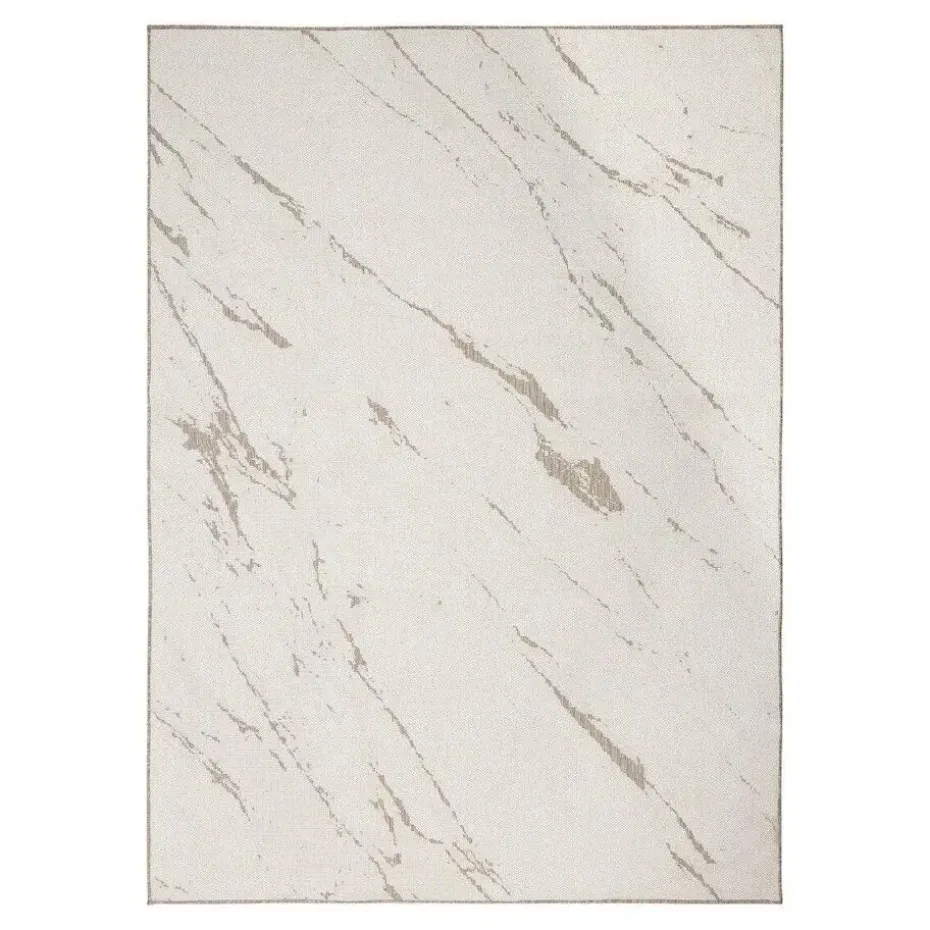 Eva Interior Buitenkleed Marble naturel/wit - 290 x 200 cm