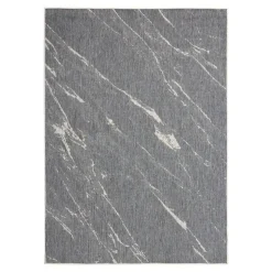 Eva Interior Buitenkleed Marble grijs/wit - 230 x 160 cm