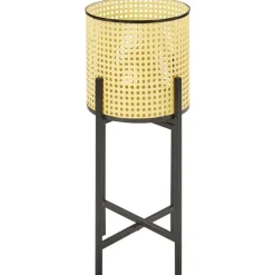 FALLOPIA - Bloempot - Beige - Metaal