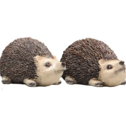 Farmwood Egel tuin beeldje - voor binnen/buiten - 15 x 12 x 11 cm