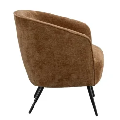 Fauteuil Carlton - stof - bruin