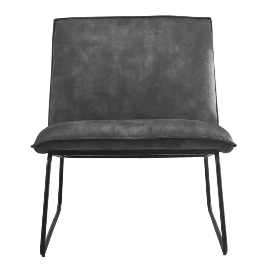 Fauteuil James - Velvet Antraciet