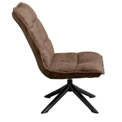 Fauteuil Lucas - Microleder Taupe