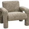 Fauteuil Puck - bruin melange