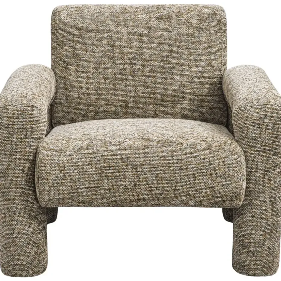 Fauteuil Puck - bruin melange
