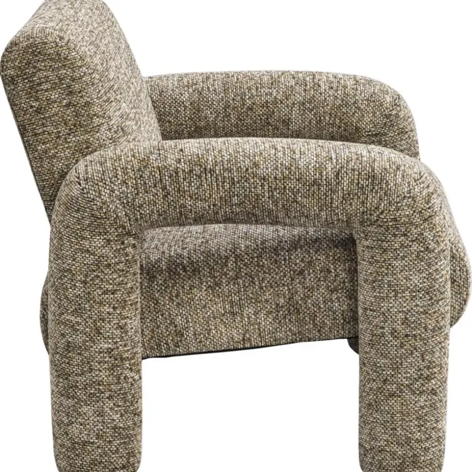 Fauteuil Puck - bruin melange