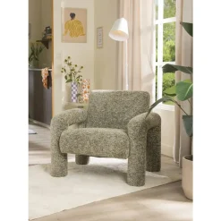 Fauteuil Puck - bruin melange