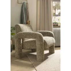 Fauteuil Puck - bruin melange