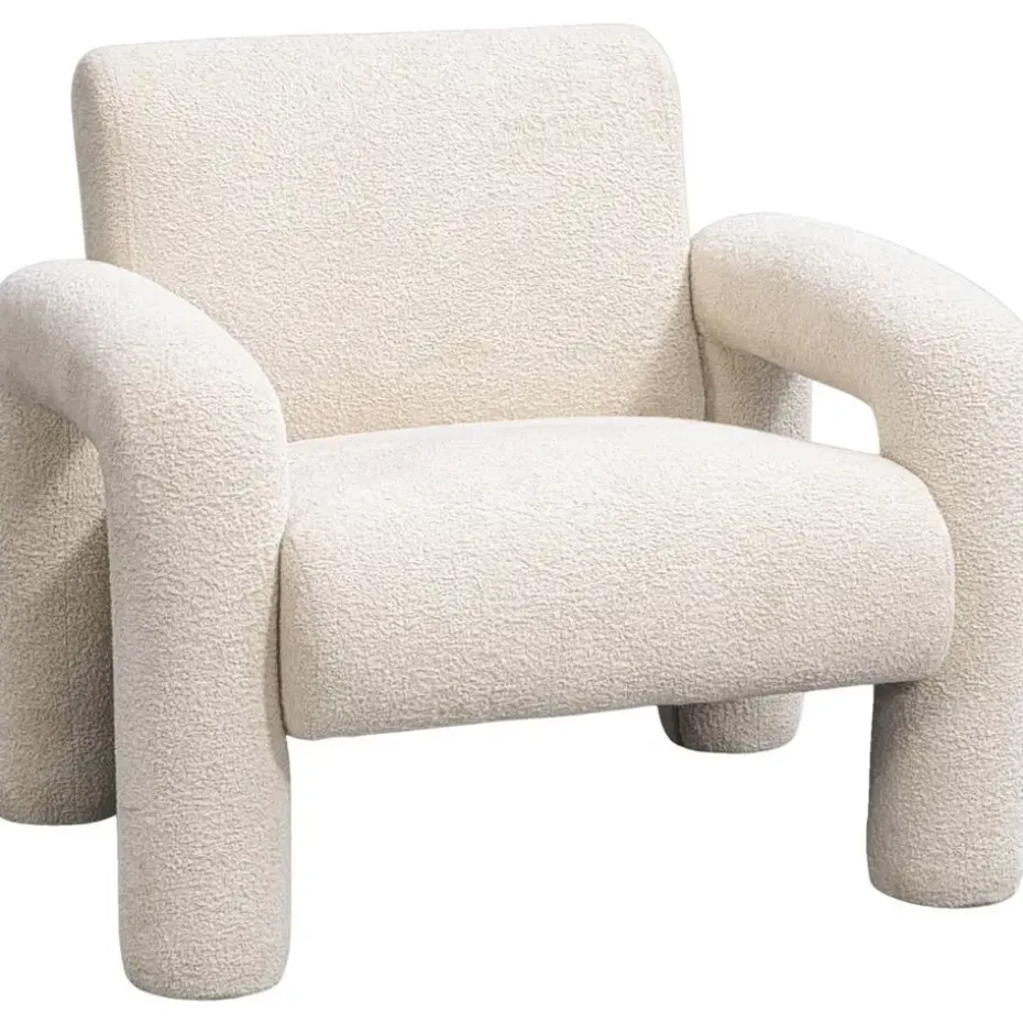 Fauteuil Puck - crème