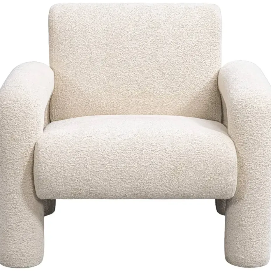 Fauteuil Puck - crème