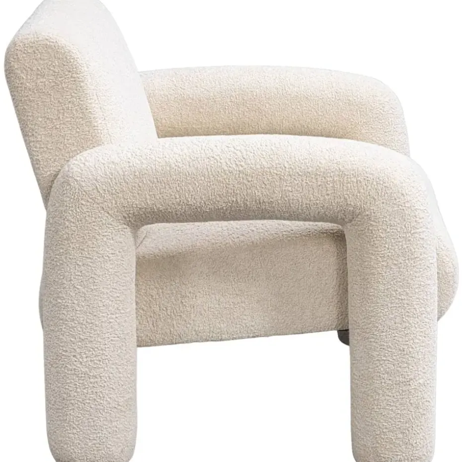 Fauteuil Puck - crème