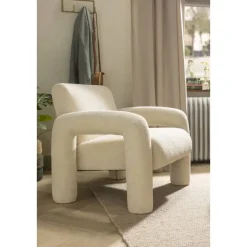 Fauteuil Puck - crème