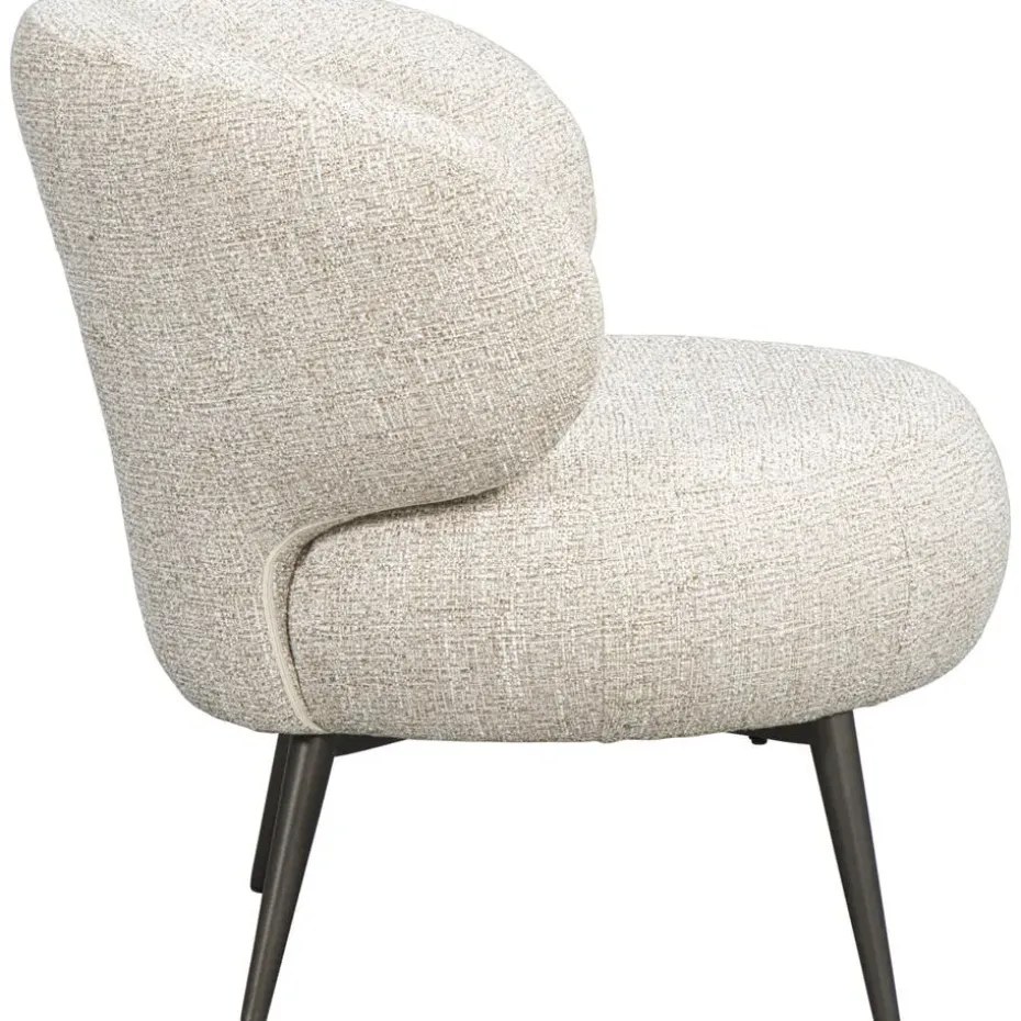 Fauteuil Rolf - stof - beige