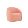 Fauteuil Roze Stof - 79x70x69cm - Neo