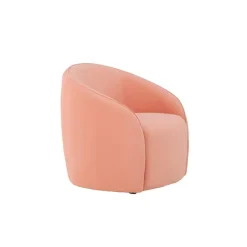 Fauteuil Roze Stof - 79x70x69cm - Neo
