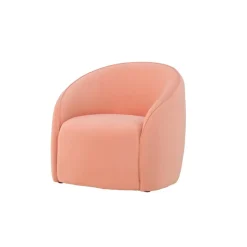 Fauteuil Roze Stof - 79x70x69cm - Neo