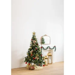 Feeric Christmas Kunst kerstboom - groen - H150 cm - D120 cm