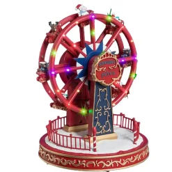 Feeric Lights & Christmas Kerstdorp - reuzenrad met muziek