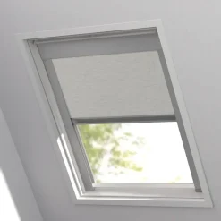 Fenstr dakraamrolgordijn Hamburg verduisterend - linnen (25013)