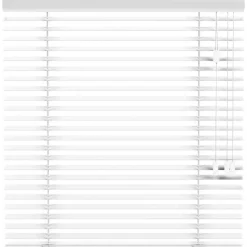 Fenstr houten jaloezie New York 50mm - sneeuwwit (10009)