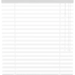 Fenstr houten jaloezie New York 65mm - sneeuwwit (10009)