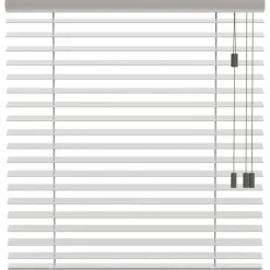 Fenstr houten jaloezie New York 65mm - lichtgrijs (20017)