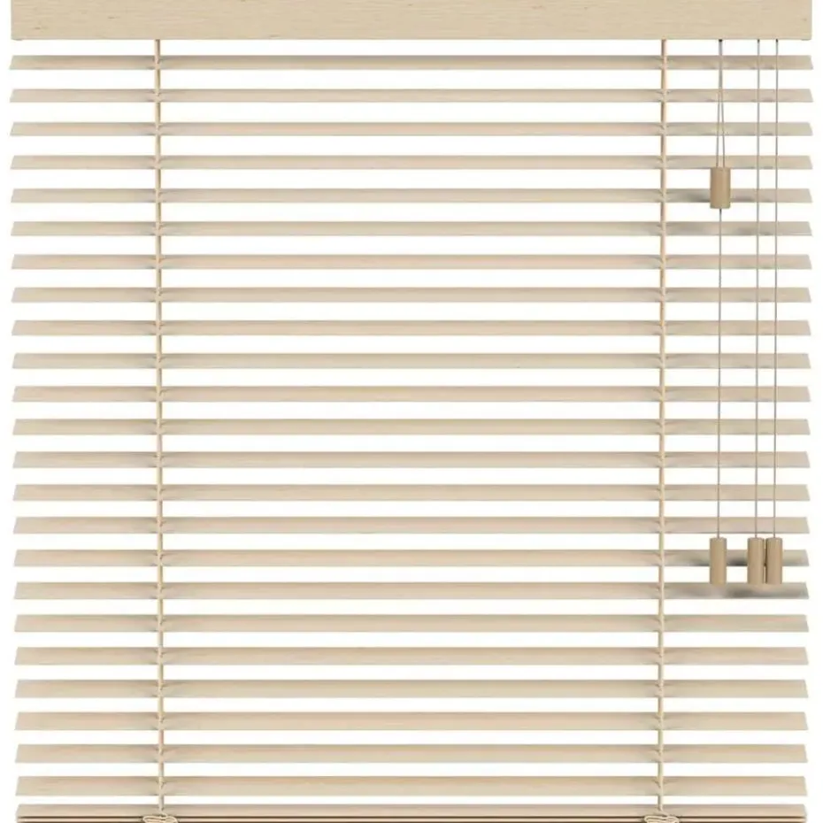 Fenstr houten jaloezie Oslo 50mm - licht eiken (25952)