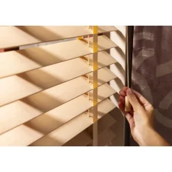 Fenstr houten jaloezie Oslo 50mm - licht eiken (25952)