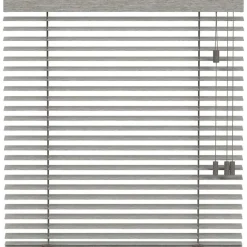 Fenstr houten jaloezie Oslo 50mm - grijs eiken (20901)