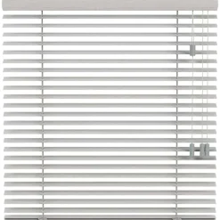 Fenstr houten jaloezie Praag 50mm - lichtgrijs (20019)