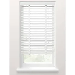 Fenstr jaloezie hout 50 mm wit - 80x220 cm