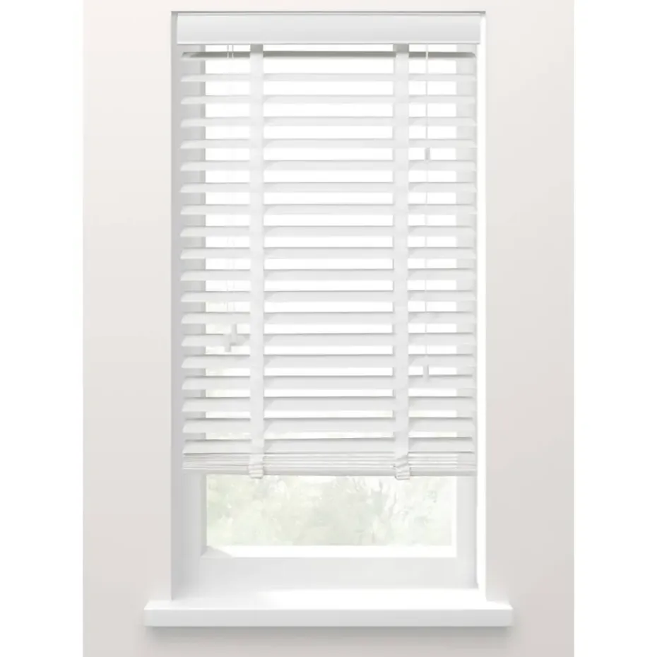 Fenstr jaloezie hout 50 mm wit - 140x180 cm