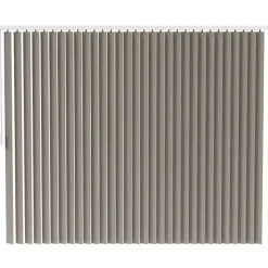 Fenstr lamellen PVC - taupe (30045)