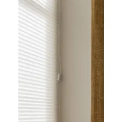 Fenstr plisségordijn Boston dubbel 25mm lichtdoorlatend - off-white (10716)